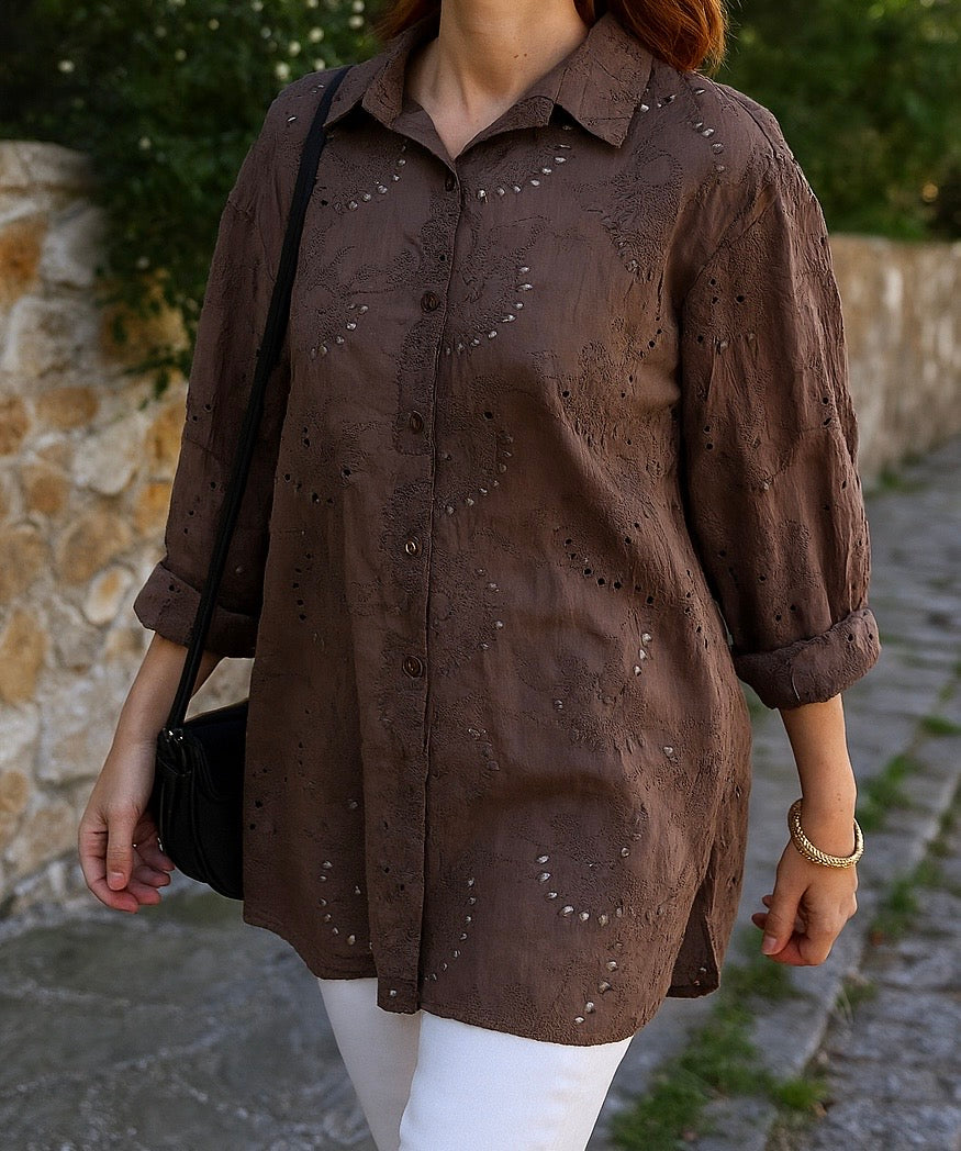 Chemise crochet
