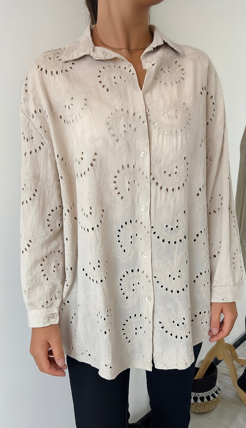 Chemise crochet