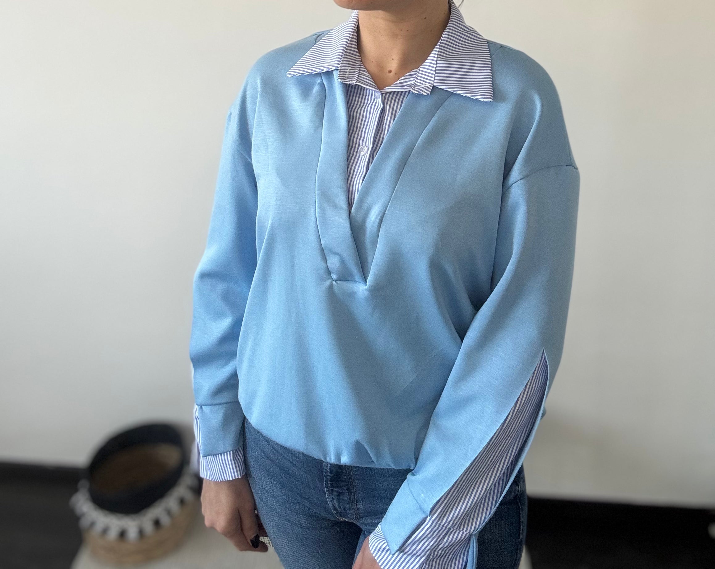 Pull chemise