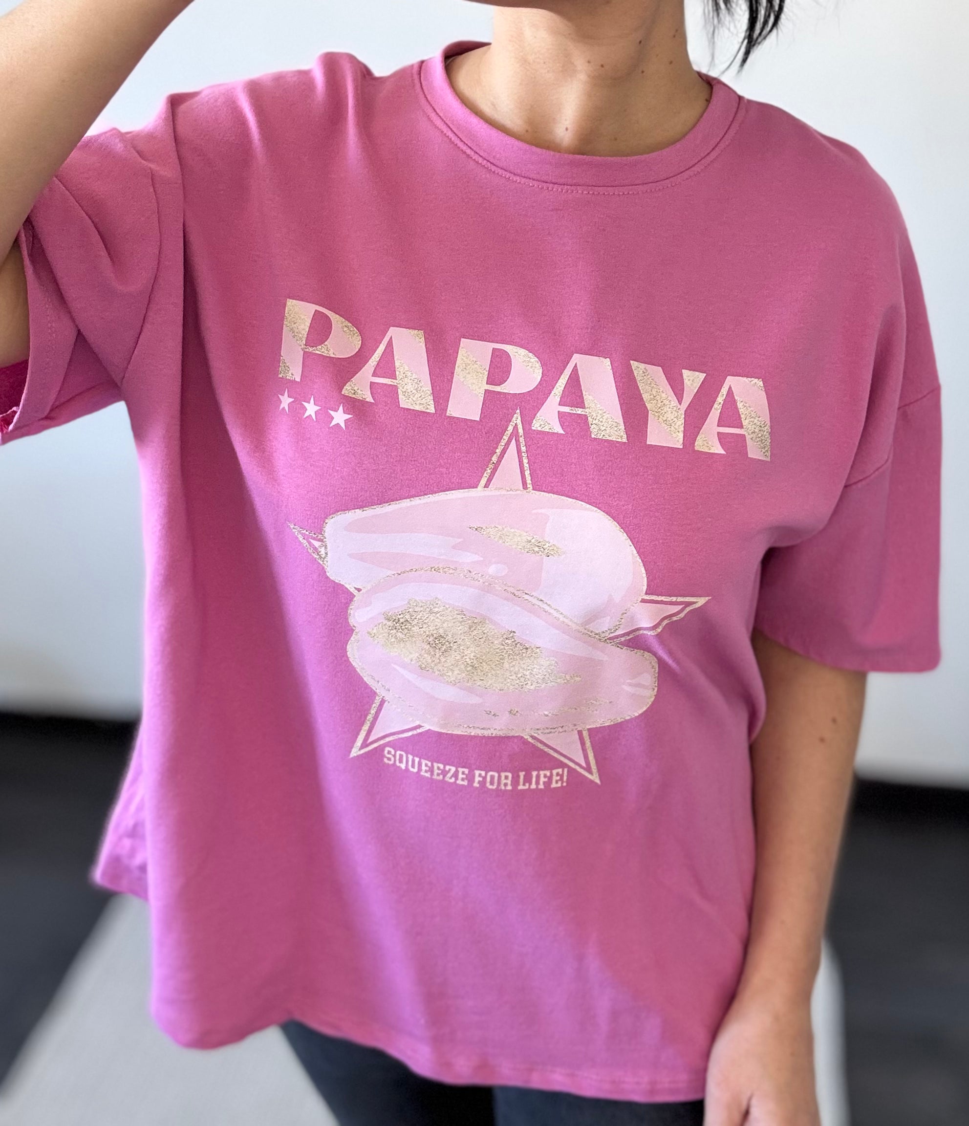 T-shirt Papaya